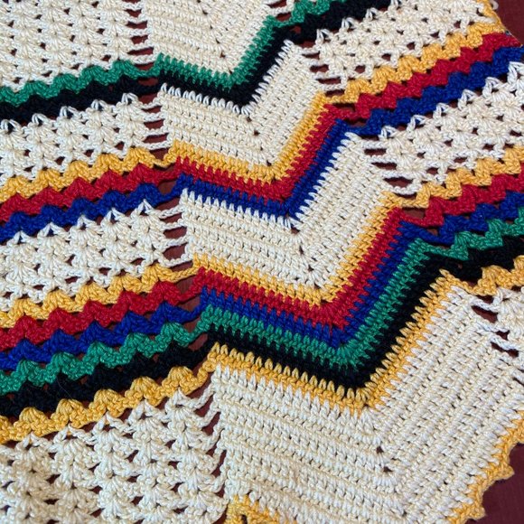 Handmade Other - Vintage Apron Handmade Crochet